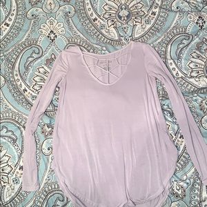 Purple soft & sexy long sleeve